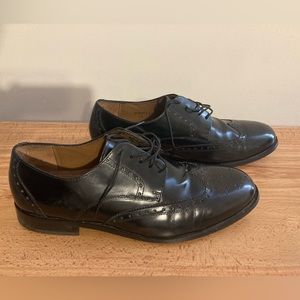 FLORSHEIM Brookside 11231 Black Wingtip Oxford Men's Size 10.5 D Dress Shoe